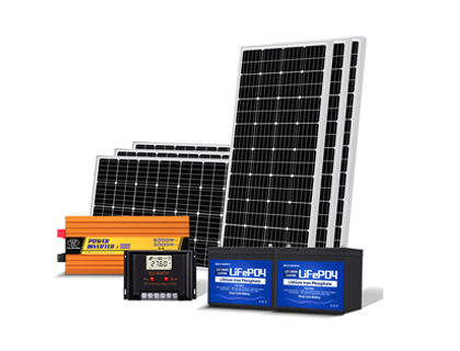 Kits de litio solar de 200W-6KW