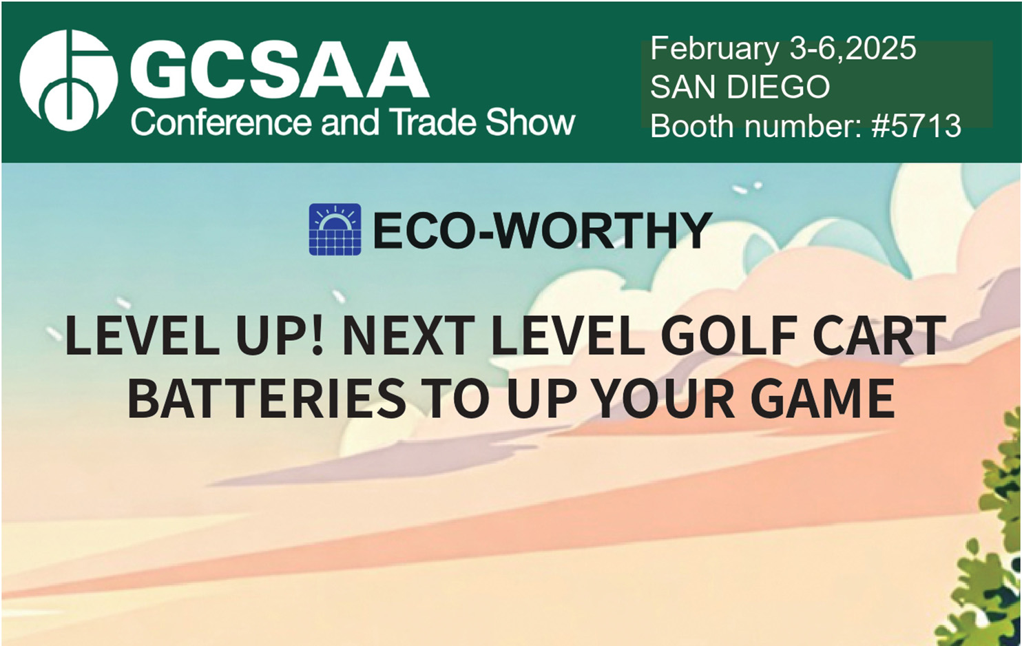 Show de superintendentes del campo de golf 2025 GCSAA